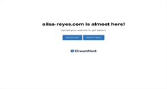 Desktop Screenshot of alisa-reyes.com